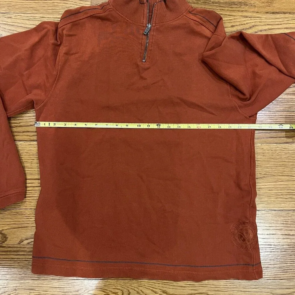 Margaritaville Men's‎ Medium 1/4 Zip Sweater Pullover Jimmy Buffett Size M